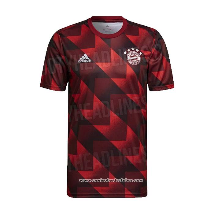 Camisola
 Pre Match
 del Bayern de Munique
 2022 Vermelho
 y Preto
